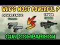 Double Desert Eagle Vs Tavor Gun In Mini Militia 