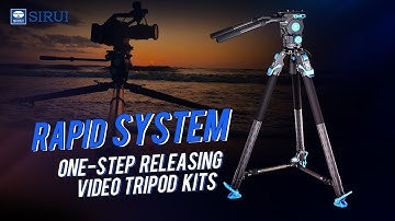 Tripod is one of the most powerful tools for any Filmmaker - Meet the SIRUI Rapid Tripod System