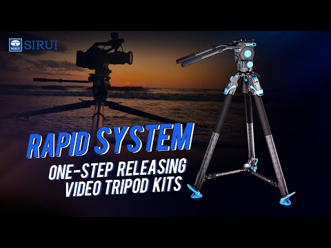 Tripod is one of the most powerful tools for any Filmmaker - Meet the SIRUI Rapid Tripod System