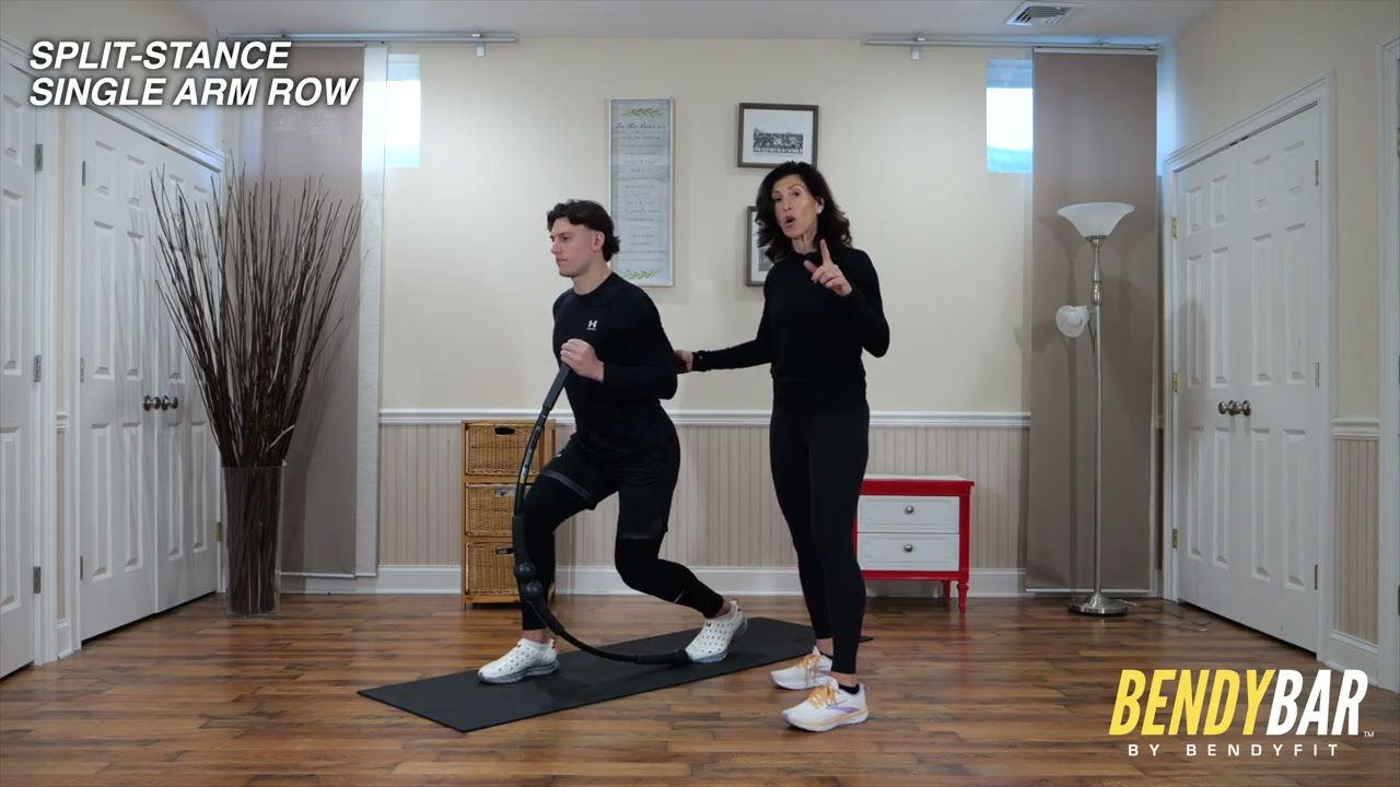 Ep. 16, Split Stance Single Arm Rows (Back + Anti-Rotation Core), video thumbnail