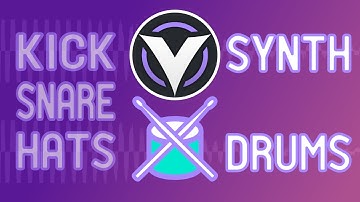 Make Your Own Drum Sounds in Vital (Kick Snare Hat) | SFX Tutorial