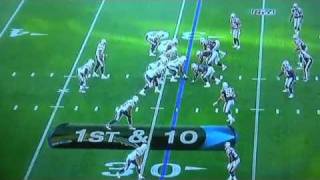 Wilfork Makes Interception!