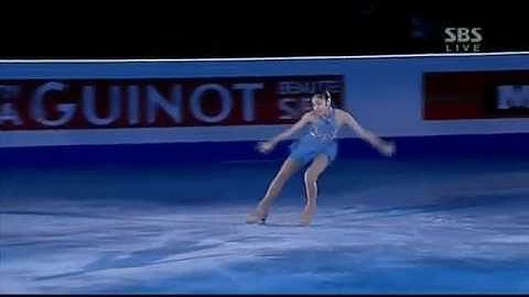 Olympic Figure Skating Champion Queen YUNA KIM 08 World EX「Only Hope 」 .flv