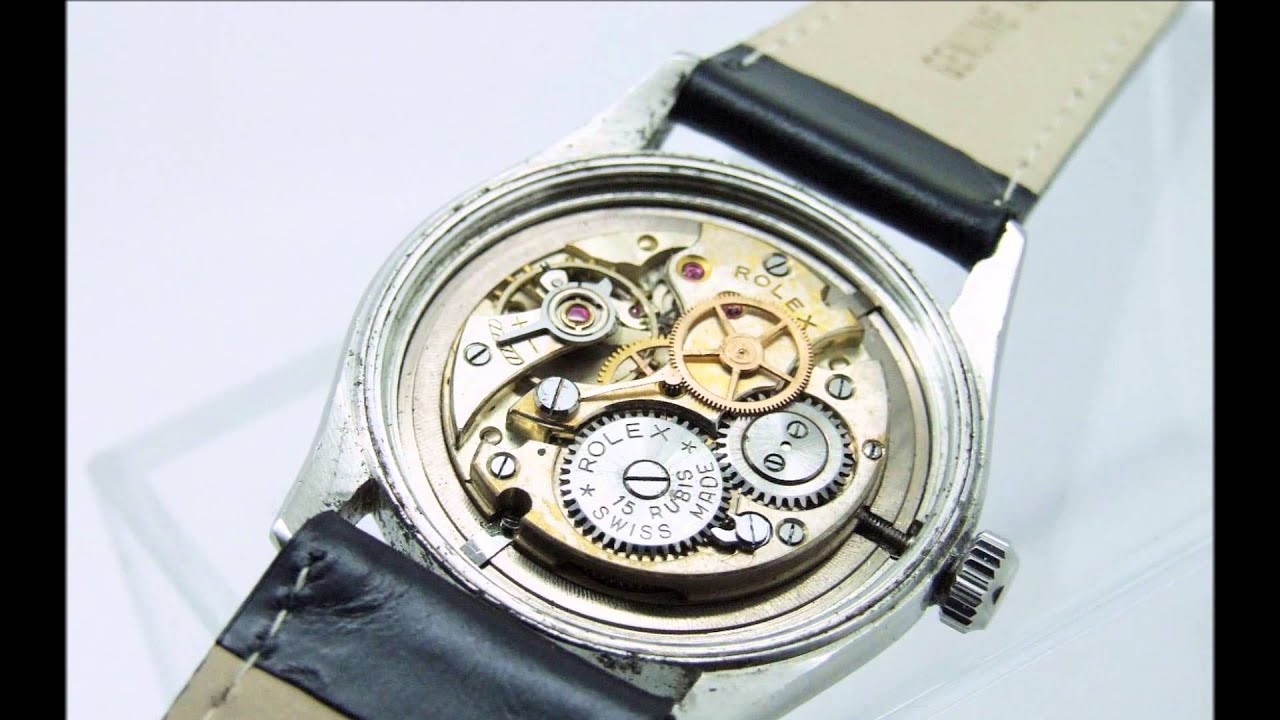 Vintage 1950's Rolex Oyster model Ref. 6082 - YouTube