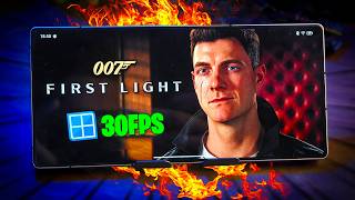 007 FIRST LIGHT A 30FPS NO CELULAR! | EVOLUÇÃO ABSURDA DOS EMULADORES DE PC!
