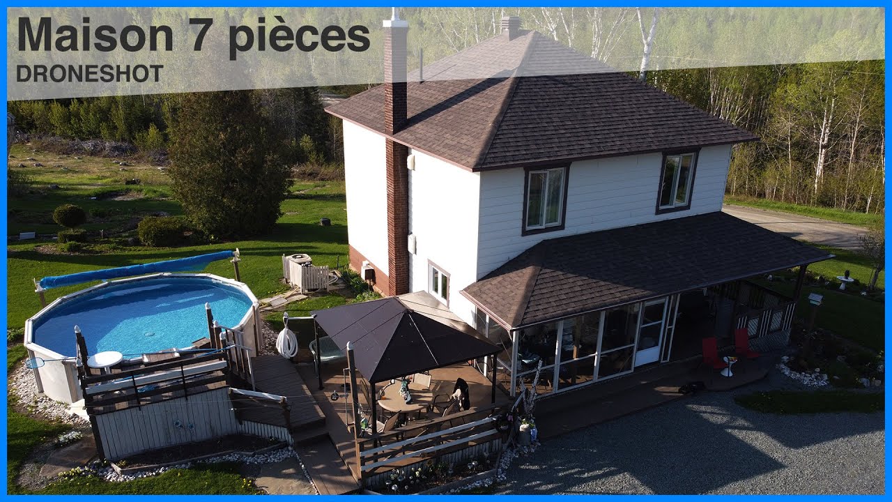 DroneShot Vidéo Immobilière, LacHumqui, BasStLaurent YouTube