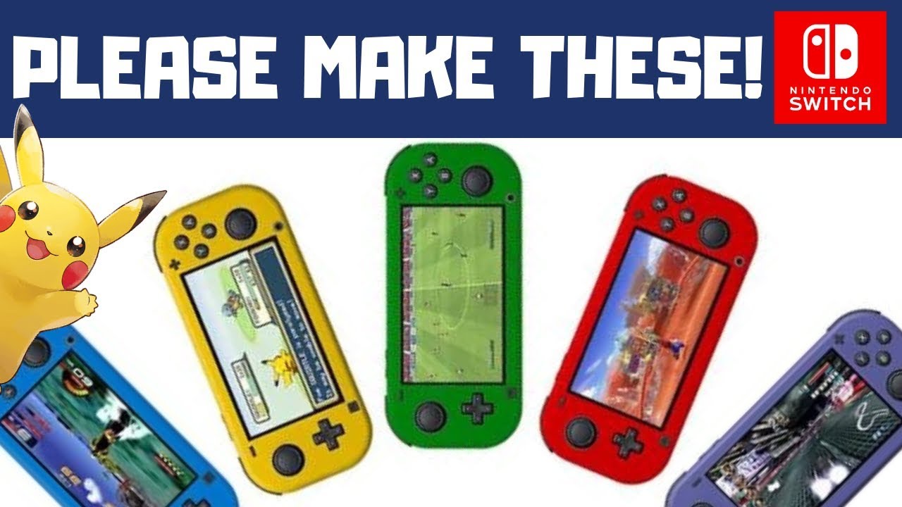 Fanmade Switch Lite Concepts That Need to Be Made ASAP! - YouTube