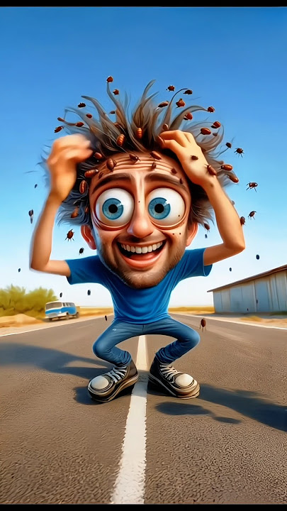 Dad's hair is very itchy #funny #joker #comedy #batman #pets #animation #cartoon