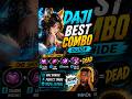 Daji Best Combo 🔥 | One Shot Kill Trick 😱 #shorts