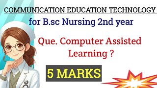 Computer Assisted Learning Bsc.2nd year CET #bscnursing #education #explorepage #viral#feed #explore