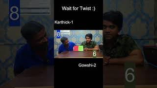 Roller Dice Challenge Karthick Vs Gowshi #funny #games #tamilcomedy #challenge #happy