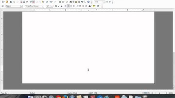 For Dad: Adding Page Numbers in OpenOffice Document