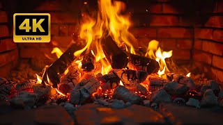 Spring Fireplace  Sublime Fireplace Aura  [No Music]  Enjoy the Tranquil Crackles of the Fire
