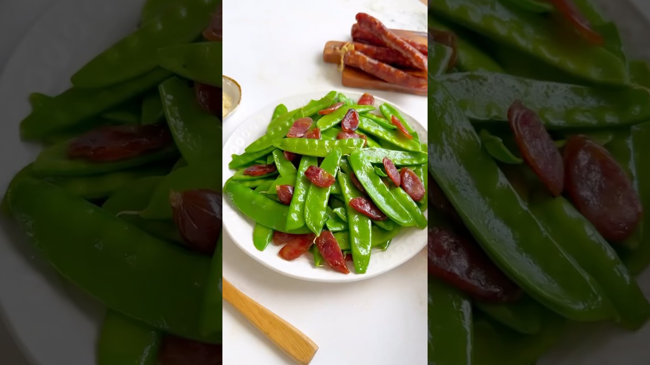 Chinese Stir Fry Snow Peas 🫛