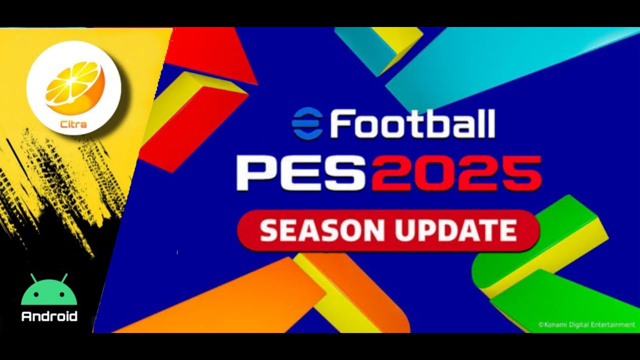 PES 2013 3D UPDATE 2025 3DS HD Citra Mmj Android (Full Transfer)
