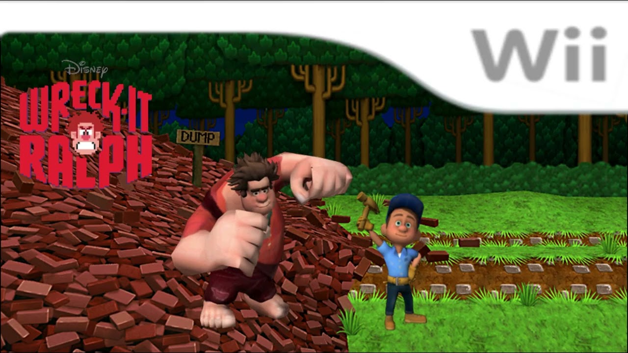 Wreck It Ralph Wii OST Game Central Station Remake