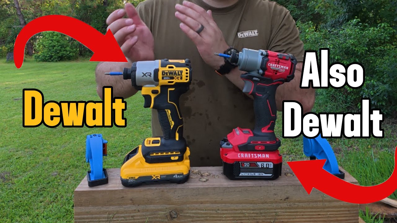 Craftsman Vs Dewalt : are they basically the same?