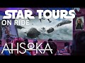 New star tours with ahsoka  on ride  disneyland paris