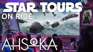 [NEW] Star Tours with Ahsoka  ON RIDE  Disneyland Paris