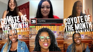 June 2023 Nominees for Coyote of the Month - Meet the Coyotes!