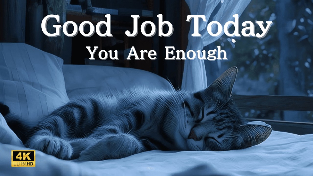 Friday Night Relax. Jazz & Lo-Fi Beats with Cat [4K]