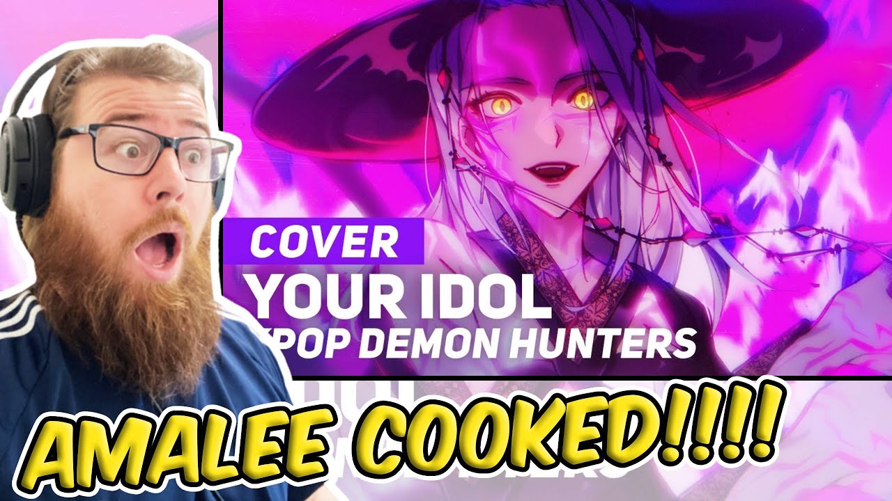 INSANE COVER!!! AmaLee "Your Idol" (Cover) | KPOP Demon Hunters | Laverick Reacts