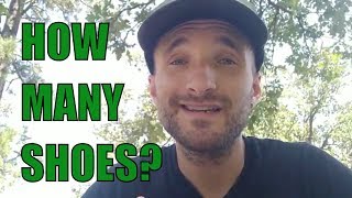 How many pairs of running shoes should you have?