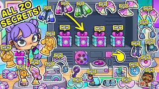 All 20 Update Secrets Found Avatar World Candy Love