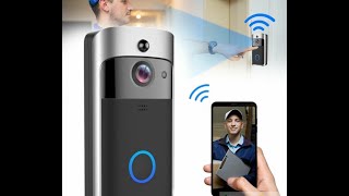 جرس وكامرا الباب الذكي وايرلس من كيوفيكس - Smart Doorbell with Camera wifi