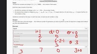 A. Moving Chips | Educational Codeforces Round 162 (Div. 2) | Codeforces | Full solution with code