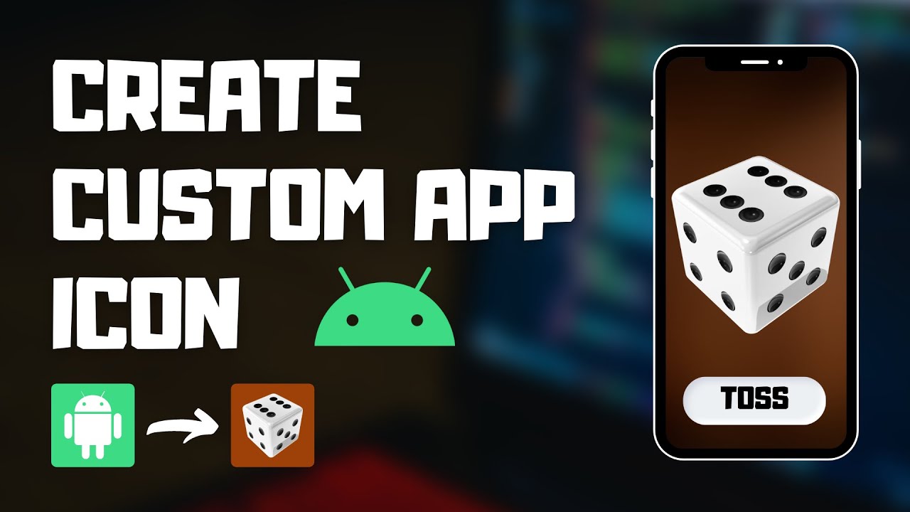 How To Change App Icon In Android Studio YouTube