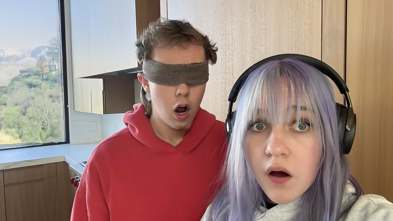 Blind And Deaf Cooking Challenge With Splink Youtube 