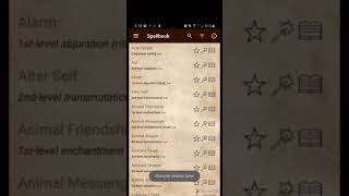 D&D Spellbook 5e screenshot 3