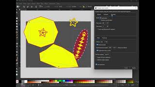 Celebrity Inkscape python extension shapes from nodes Profile