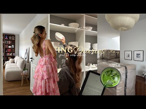 OUR SOFA IS HERE!, the guest room is coming together & buying paint || Samiraxrieger