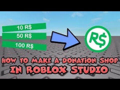 How To Make A Donation Gui Howtoroblox Youtube - donate robux chest roblox
