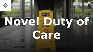 Novel Duty Of Care  Law Of Tort