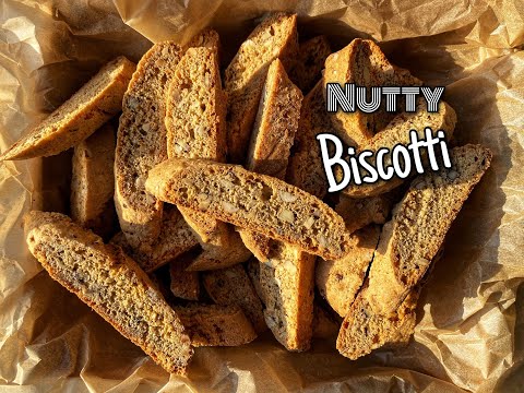 NUTTY BISCOTTI  How to make PERFECT Biscotti  Christmas treats PART 1  Food with Chetna
