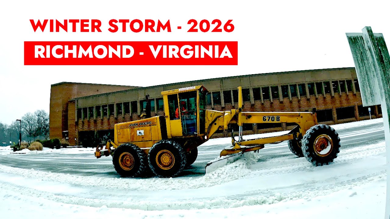 ❄️☃️🥶 Hiking during Winter Storm 2026, Richmond, VA