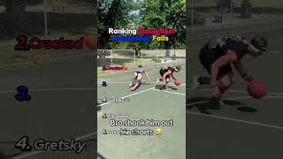 Ranking the Funniest Basketball Fails Ever 😂 #shorts #basketballfails #nba #funnyfails