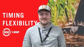Timing Flexibility with 360 Y-DROP