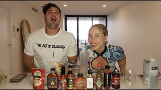 Trying the worlds HOTTEST sauces + Asking each other questions we've always wanted to ask!