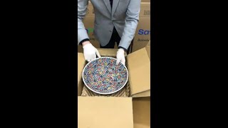 Paper Bubble-Ceramic Porcelain Environmental Protection Cushioning Packaging Drop Test