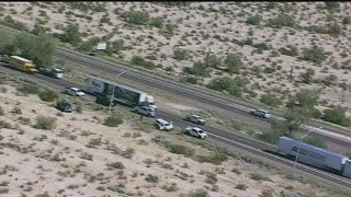 RAW VIDEO: DPS arrest suspect following chase near Maricopa