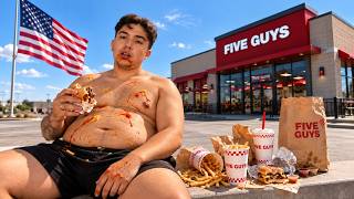 Eu Fiquei 24H Somente Comendo Fast Food Nos Eua