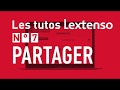 Tutoriel lextensofr  partager