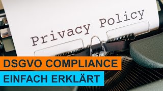 DSGVO Compliance | Lernvideo | Einfach erklärt! screenshot 2