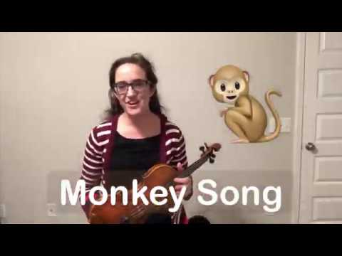 How to play Monkey Song - Beginning Violin
