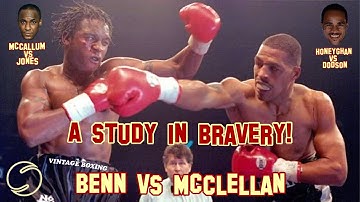 Nigel Benn vs Gerald McClellan PLUS Mcallum vs Jones, Dodson vs Honeyghan ITV 1080p 60fps