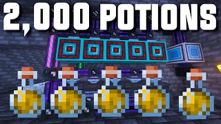 How To Make 2,000 Potions every 5 mins in All The Mods 10